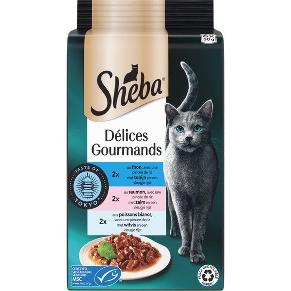 SHEBA® Délices du jour Tokyo 6x50g image 1