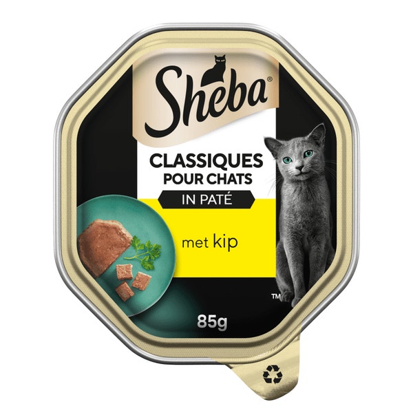 SHEBA® Tray Classics Adult (Kip) Paté 85g image 1